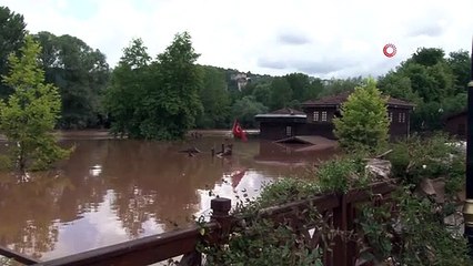 Bartın'da sel suları çekilmeye başladı
