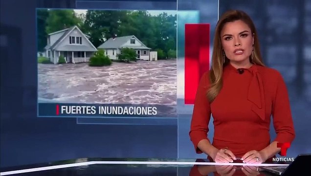 De fortes pluies ont provoqué des inondations pouvant mettre des vies en danger dans l'Etat de New York, transformant les rues en torrent, emportant des ponts - L'état d'urgence décrété