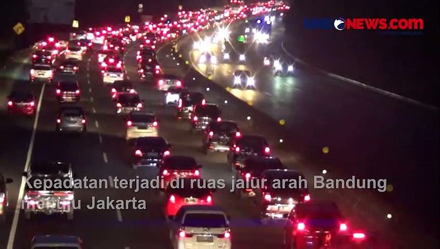 Arus Balik Libur Panjang Hari Raya Idul Adha, Tol Purbaleunyi Terpantau Padat