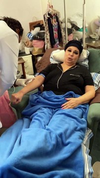 فيفي عبده تنفعل بعد تعرضها لأزمة صحية وتدعو على المؤذيين