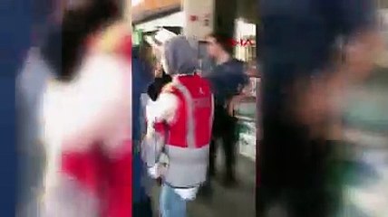 Gözaltına alınınca polis merkezini birbirine kattı