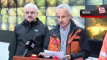 Ulaştırma ve Altyapı Bakanı Abdulkadir Uraloğlu: Selden kapanan 14 yol açıldı, 7 tanesi için çalışmalar sürüyor