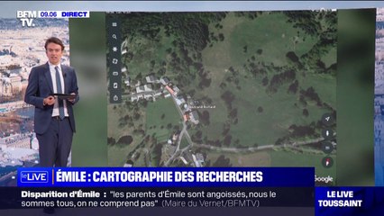 Disparition d'Émile: à quoi ressemble la zone de recherche ?