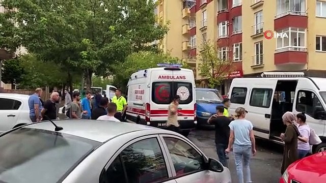 İşçi servisinin otomobille çarpıştığı kaza kamerada