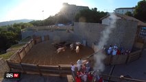 Video: Running of the bulls day four | 10 new injuries as bulls plow through Pamplona