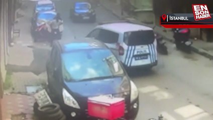 Çağlayan’da bir şahıs polis ekiplerini görünce kaçmaya başladı