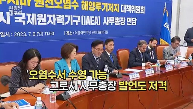 [현장의재구성] 어서와, 한국은 처음이지?…IAEA 사무총장 험난한 방한기