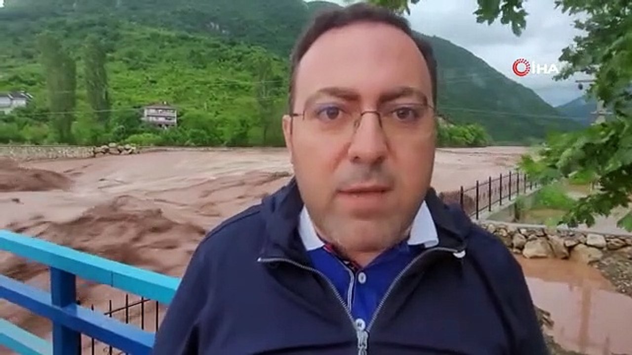 Erklärung des Bezirksgouverneurs von Cide, Tuncay Karataş, zur Überschwemmung: „Gott sei Dank hatten wir keine Opfer.“