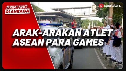 Arak-Arakan Warga Sambut Anak Jakarta Timur Peraih Emas ASEAN Para Games 2023