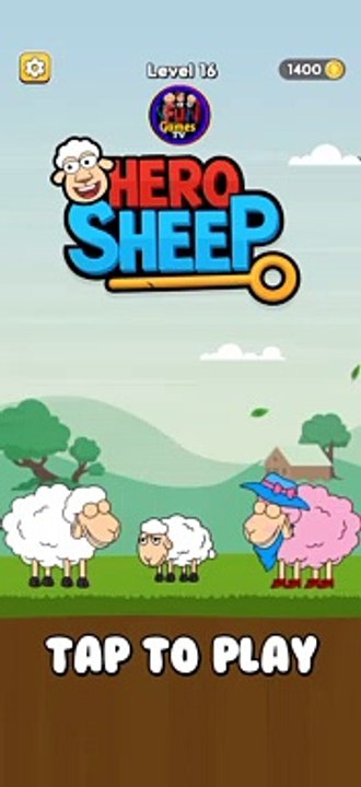 Pro Hero Sheep - Pin Pull Save Sheep Level 16