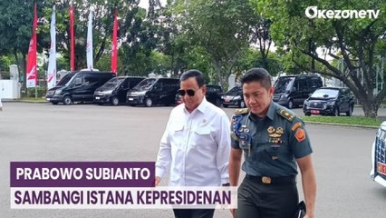 Télécharger la video: Menhan Prabowo Subianto Sambangi Istana Kepresidenan Siang Ini, Mau Bahas Apa?