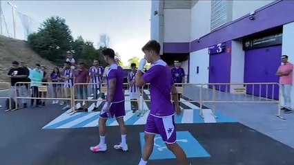 Primer entrenamiento del Real Valladolid 23-24