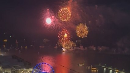 Chicago's Navy Pier unleashes spectacular fireworks ahead of 4th of July