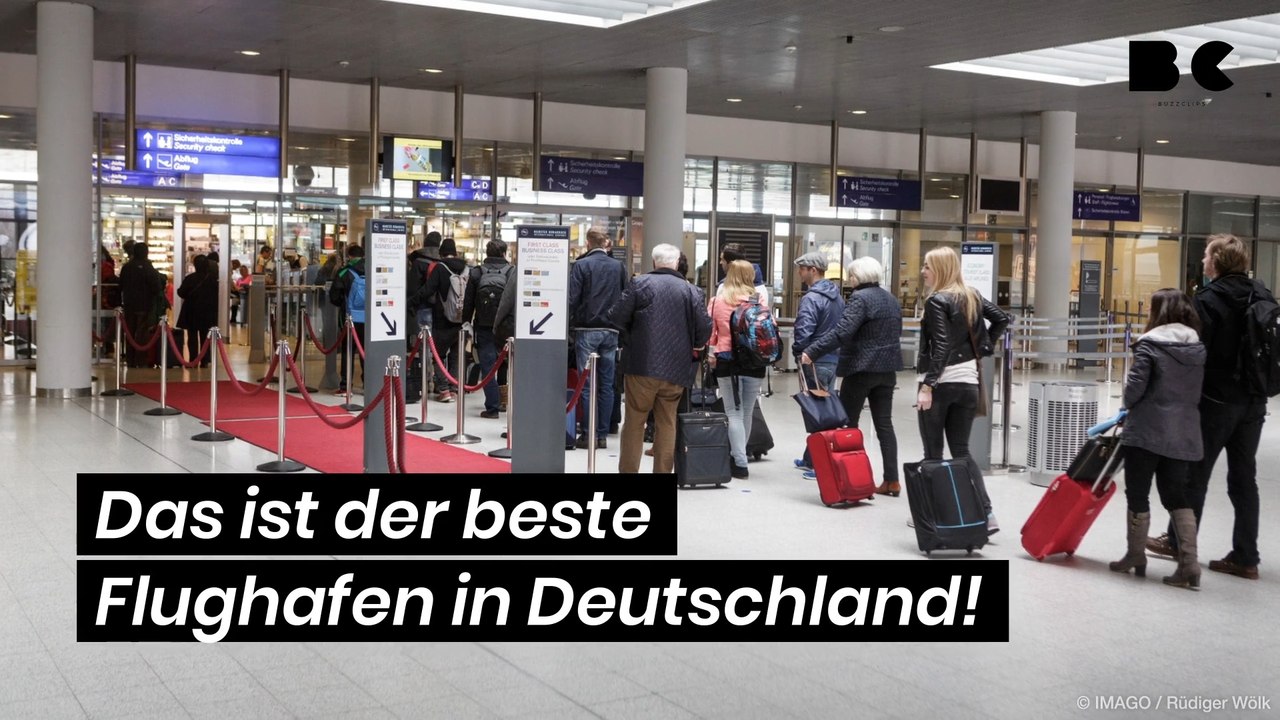 Das ist der beste Flughafen in Deutschland!