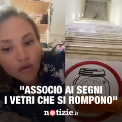 “Associo ai segni i vetri che si rompono”