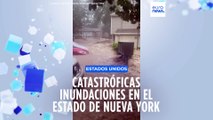 Nueva York | Un muerto y varios desaparecidos tras fuertes inundaciones en el Valle de Hudson