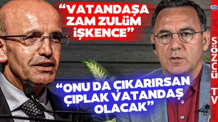 Deniz Zeyrek'ten Mehmet Şimşek'e Yeni Salvolar! 'BUNU BABAANNEM DE YAPAR!'