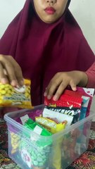 ASMR PLAYBACK Restocking Snacks. Reverse version restok camilan #ASMR #SNAKCS #CAMILAN