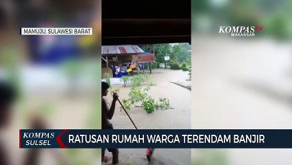 Hujan Deras Ratusan Rumah Terendam Banjir