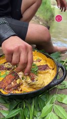 بالفيديو، دجاج مشوي غرقان بالجبن