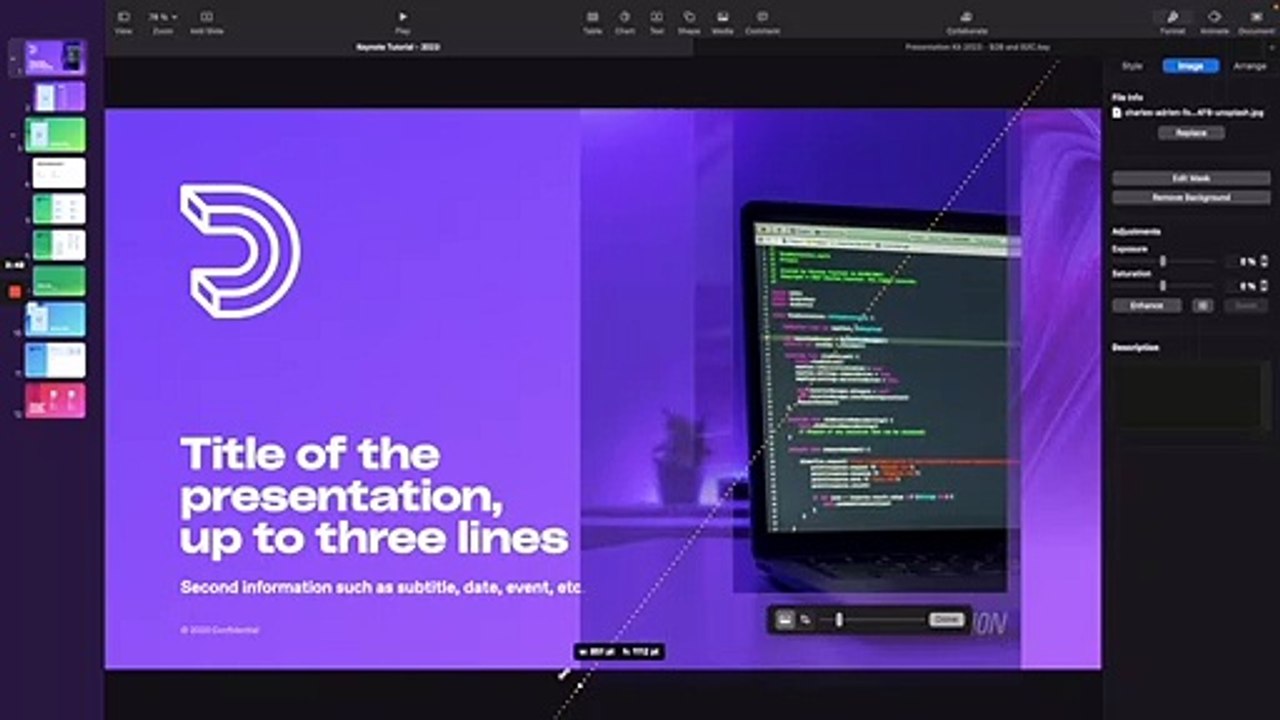 Adding Images and Icons to Your Keynote Slides