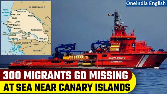 Canary Islands: 3 Migrant boats from Senegal carrying 300 people go missing | Oneindia News