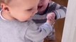Adorable Toddler Helps Baby Brother Walk II Heartsome