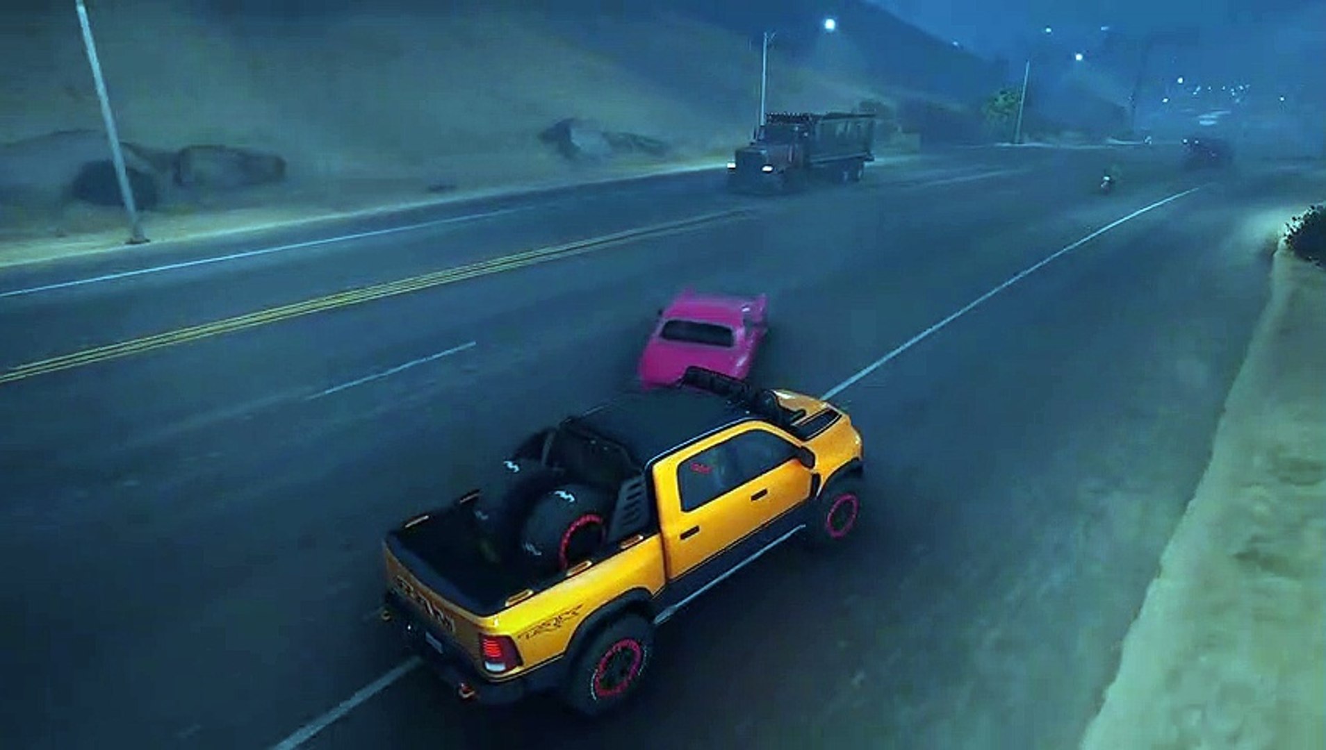 GTA 5 Beautiful Next-Gen Weather Gameplay (1080p60)