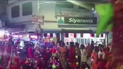 बहराइच: कांवड़ियों ने सड़क जामकर किया प्रदर्शन, जानिए पूरा मामला