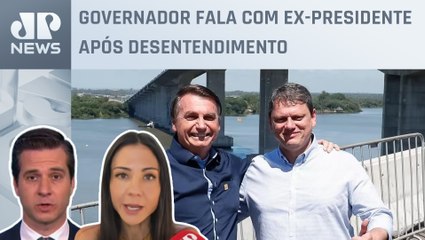 Tarcísio de Freitas diz que sempre será leal a Bolsonaro; Amanda Klein e Beraldo analisam