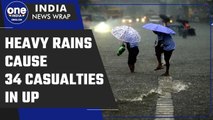 Uttar Pradesh rainfall: Heavy rains and lightning kill at least 34 | North India rain |Oneindia News
