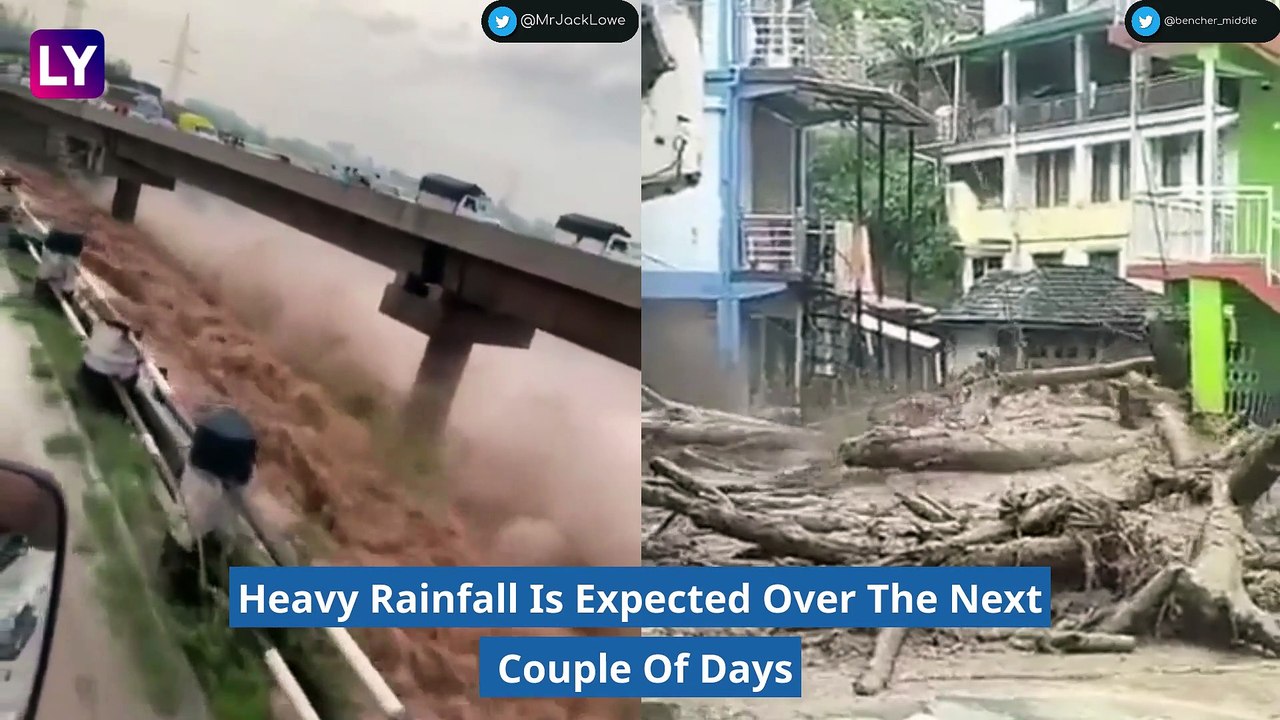 Himachal Pradesh: Heavy Rains Wreak Havoc; Tree Logs Crash Into Village Damaging Houses & Shops