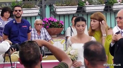 Eleganza e glamour a Capri per il matrimonio di Alessandra Mastronardi