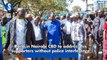 Raila in Nairobi CBD to address his supporters without police interference