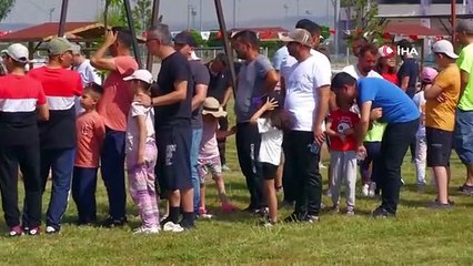 Cumhuriyetin 100. yılında baba-çocuk kampı düzenlendi