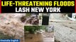 New York flash floods: 1 dead, many missing as US sees heavy rains | Roads closed | Oneindia News