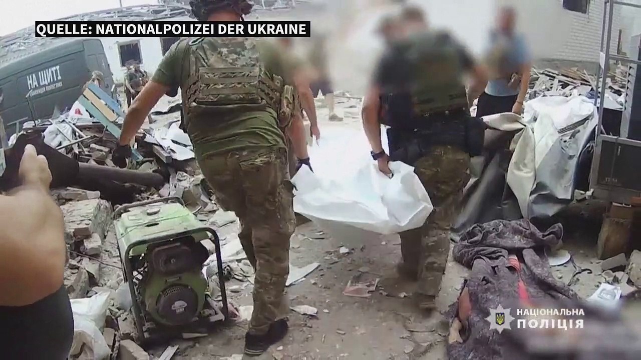 Vier Tote bei russischem Angriff auf Hilfszentrum in der Ukraine