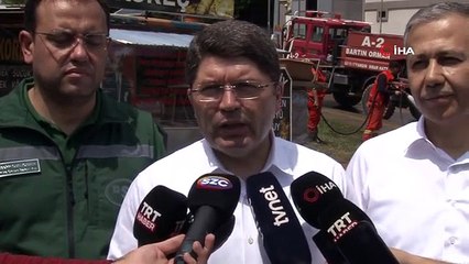 Bakan Tunç: "Sel nedeniyle mahsur kalan 137 vatandaşımız kurtarıldı"