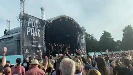 Disco legends perform at Pub in the Park