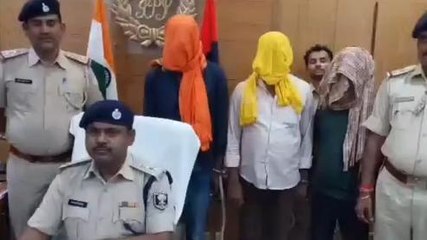 बड़ी खबर: चोरी के ट्रक के साथ 3 चोर गिरफ्तार, दो लाख बीस हजार रूपये बरामद