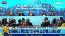 La EMOCIÓN de SERGIO MASSA por los ELOGIOS de CRISTINA KIRCHNER