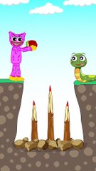 TOP 3 Animations About Huggy Wuggy and Kissy Missy _  #shorts #animation #story