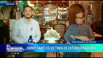 Jimmy Santi denuncia que recibe amenazas por parte de extorsionadores