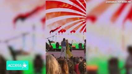 Drake Gets HIT By Cellphone While Performing On Stage 1st Night Of Tour