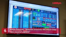 Bakan Özhaseki: Bakanlık binasında 100 milyon lirayı aşkın tasarruf sağladık