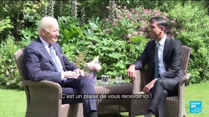 Royaume-Uni : Joe Biden vante les liens avec Londres et rencontre le roi