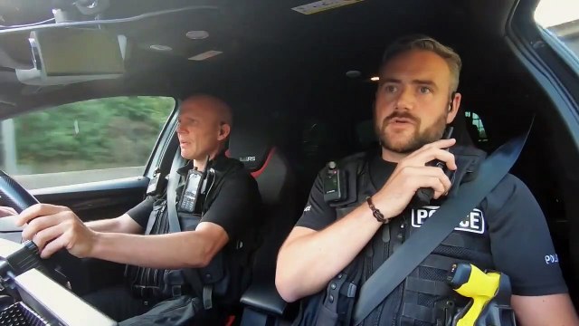 Dramatic pursuit of driver who rammed cop car on Police Interceptors