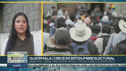Incertidumbre en las elecciones de Guatemala genera reacciones internacionales