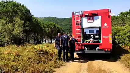 Sultangazi Kent Ormanı'nda çıkan yangın paniğe neden oldu