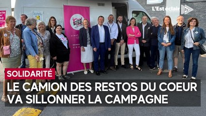 Le camion des Restos du cœur va sillonner la campagne